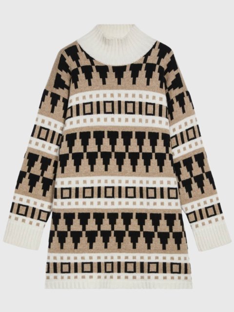 Кремовое платье MAX MARA: фото - Invogue