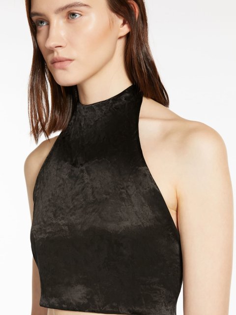Чорний топ SPORTMAX : фото 3 - Invogue