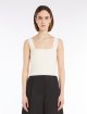 Кремовий топ Weekend Max Mara укорочений: фото 2 - Invogue
