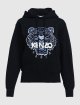 Чёрный свитшот KENZO: фото - Invogue