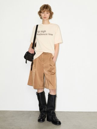 Молочная футболка Max&Co из хлопка: фото 1 - Invogue