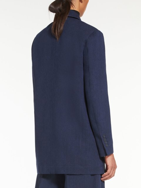 Синій жакет MAX MARA : фото 2 - Invogue