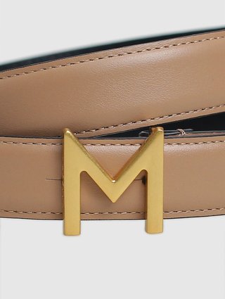 Коричневый ремень MARELLA: фото 4 - Invogue