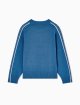 Синяя кофта Emporio Armani из хлопка: фото 1 - Invogue