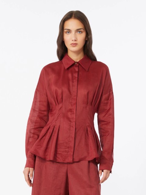 Червона сорочка Max Mara з каді: фото 2 - Invogue