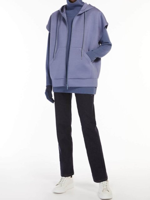 Кремовый свитер MAX MARA: фото 3 - Invogue