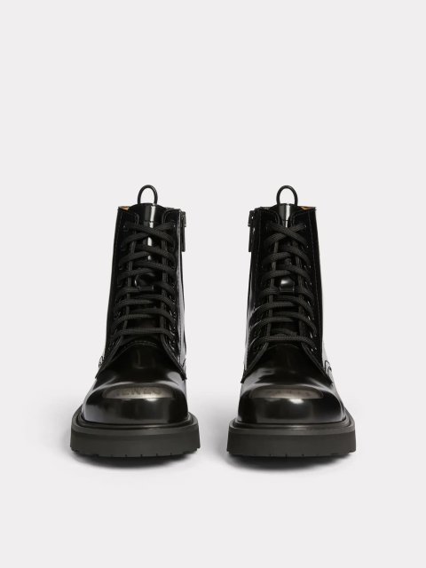 Чёрные ботинки KENZO: фото 2 - Invogue