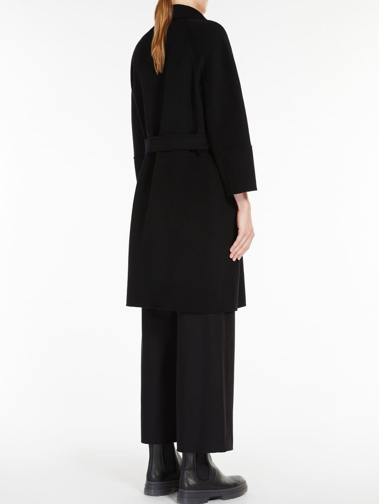 Чорне пальто MAX MARA : фото 2 - Invogue