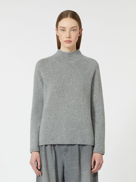 Сірий светр MAX MARA з вовни та кашеміру: фото 2 - Invogue