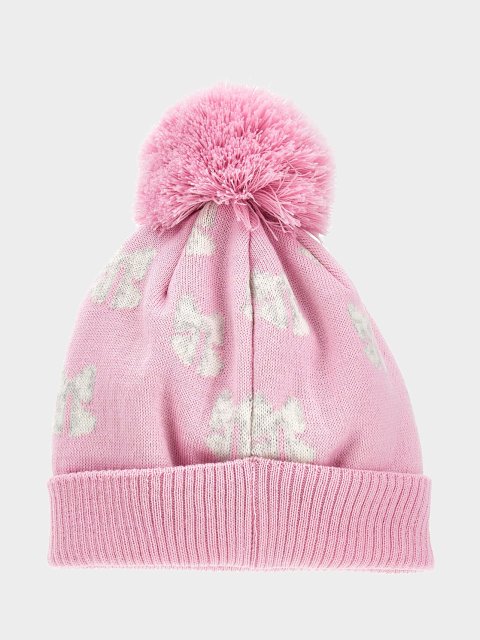 Рожева шапка MONNALISA : фото 1 - Invogue