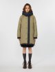 Темно-синій пуховик WEEKEND MAX MARA з капюшоном: фото 4 - Invogue