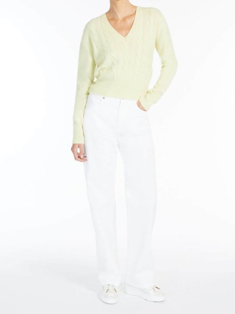 Жовтий светр MAX MARA : фото 3 - Invogue