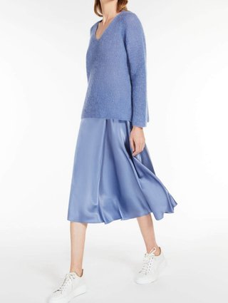 Синий свитер MAX MARA: фото 3 - Invogue