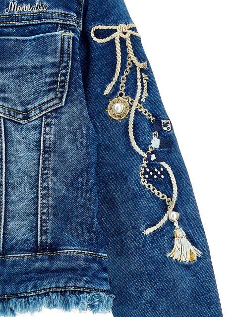 Куртка джинс Monnalisa (28046): фото 3 - Invogue