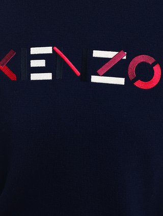 Синий свитер KENZO: фото 5 - Invogue