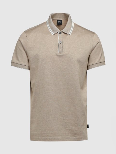 Бежеве поло BOSS : фото - Invogue