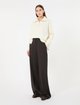 Темно-коричневі штани Max Mara з вовни: фото 1 - Invogue