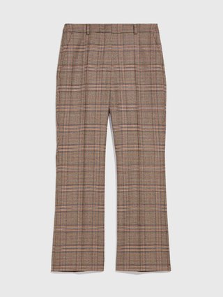 Коричневые брюки WEEKEND MAX MARA: фото - Invogue