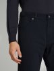 Джинси Zegna з еластичної бавовни темно-сині: фото 4 - Invogue