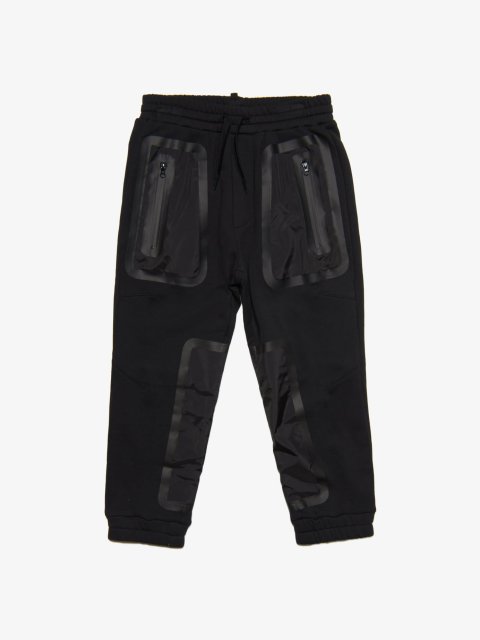 Чёрные брюки DSQUARED KID: фото - Invogue