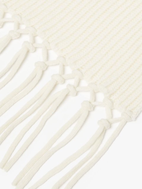 Кремовий шарф WEEKEND ACCESSORIES : фото 1 - Invogue