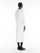 Біла сукня Max Mara з вовняної пряжі: фото 2 - Invogue