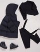 Синє пальто EMPORIO ARMANI KIDS : фото 3 - Invogue