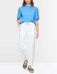 Белые брюки Marc Cain из хлопка и льна: фото 1 - Invogue