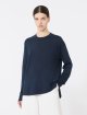 Темно-синій светр Max Mara з лляної пряжі: фото 2 - Invogue