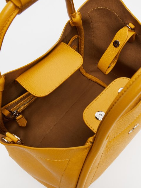 Жовта сумка Max Mara морська маленька: фото 4 - Invogue