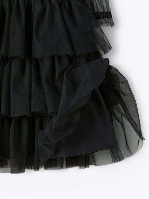 Чорна сукня IL GUFO : фото 3 - Invogue