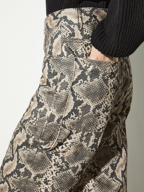 Коричневые брюки Max&Co хлопчатобумажные: фото 4 - Invogue