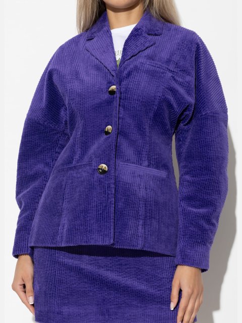 Фіолетовий жакет GANNI : фото 1 - Invogue