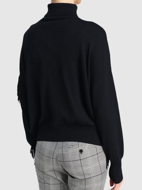 Чёрный гольф MARELLA: фото 4 - Invogue