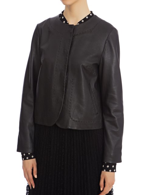 Куртка шкіряна Weekend Max Mara (2701): фото 5 - Invogue
