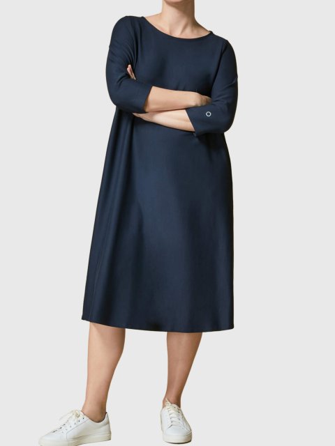 Темно-синя сукня MARINA RINALDI : фото - Invogue