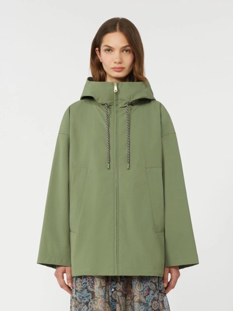 Оливкова вітровка WEEKEND MAX MARA вільного крою: фото 2 - Invogue
