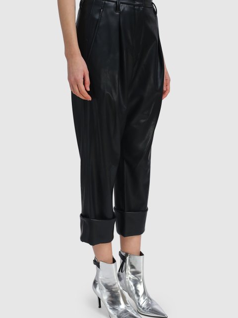 Чёрные брюки DOROTHEE SCHUMACHER: фото 3 - Invogue