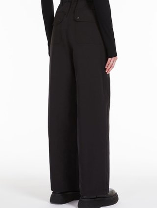 Чорні брюки WEEKEND MAX MARA : фото 2 - Invogue