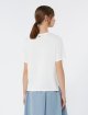 Біла футболка з принтом Weekend Max Mara з бавовни: фото 3 - Invogue