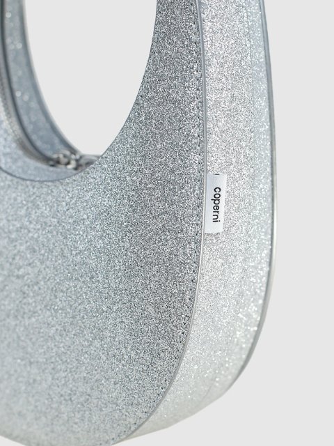 Серебристая сумка COPERNI: фото 5 - Invogue