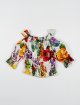 Різнокольорова блуза DOLCE&GABBANA KIDS: фото - Invogue