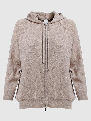 Бежевый кардиган MAX MARA: фото - Invogue