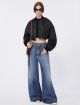 Сині джинси SPORTMAX широкого крою: фото 1 - Invogue