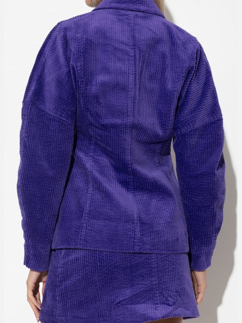 Фіолетовий жакет GANNI : фото 2 - Invogue
