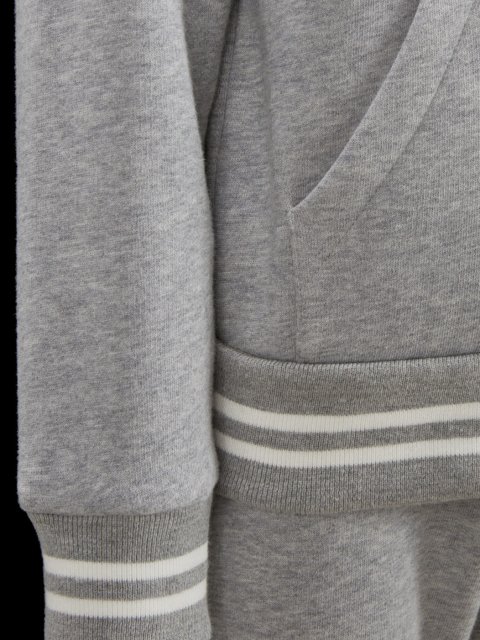 Сірі кофта, штани MONCLER ENFANT : фото 3 - Invogue