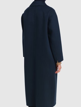 Серое пальто MAX MARA: фото 4 - Invogue