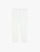 Белые брюки Weekend Max Mara из хлопкового габардина: фото - Invogue