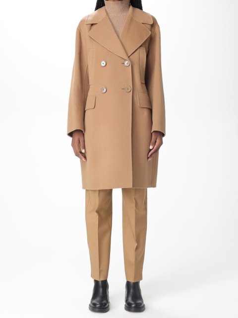 Бежеве пальто MAX MARA : фото 1 - Invogue