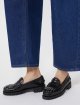Чорні туфлі WEEKEND MAX MARA зі шкіри: фото 1 - Invogue